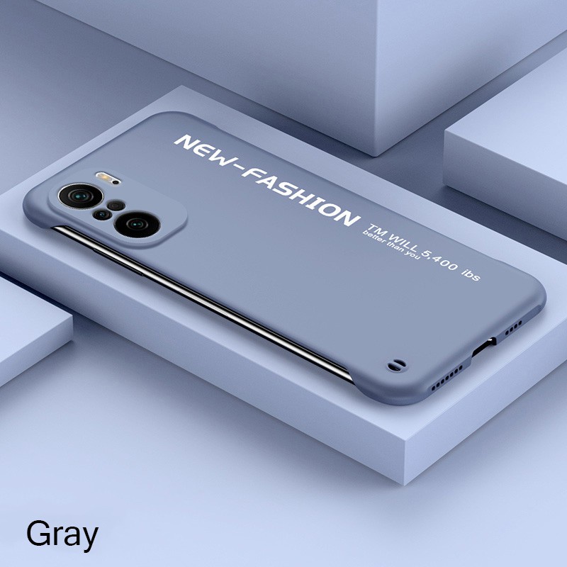 Ốp điện thoại nhựa cứng siêu mỏng mặt nhám không viền cao cấp cho Xiaomi Poco F3 5g