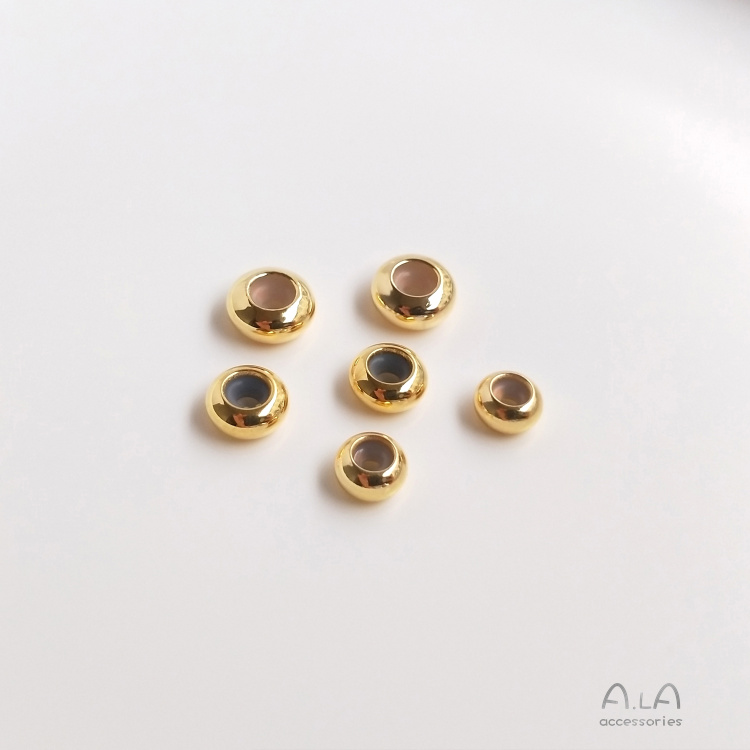 Hạt Silicon 18K Màu Vàng 18K Phụ Kiện Làm Trang Sức diy