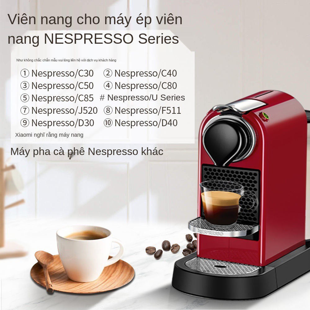 ☸❁❒Năm hộp cà phê viên nén nhập khẩu từ Ý Máy pha Nescafe của phù hợp với