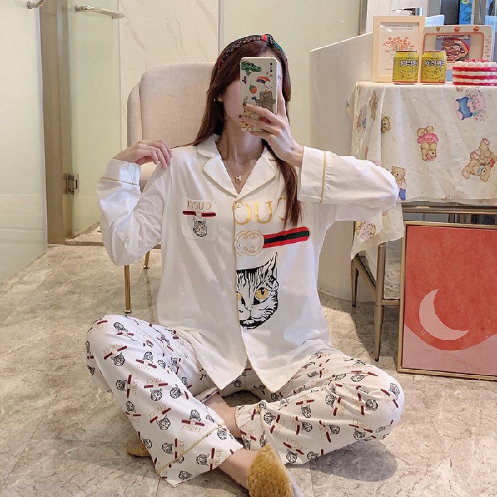 Bộ đồ lụa mặc nhà dành cho nam và nữ - Pyjama cho các cặp đôi