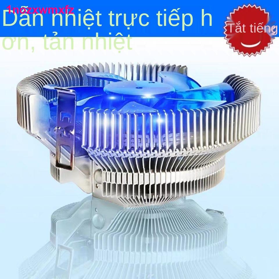 máy nhiệtMáy tính để bàn CP Bộ làm mát CPU Intel 77511556 Quạt im lặng đa nền tảng AMD