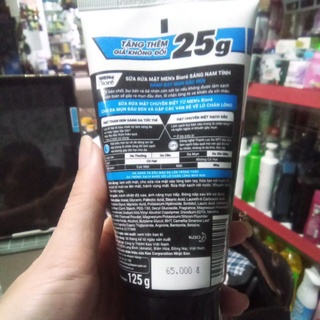 Sữa rửa mặt Biore Men 25g