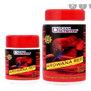 Thức ăn tăng màu cho cá Huyết Long Arowana red Ocean nutrition Usa 100gr