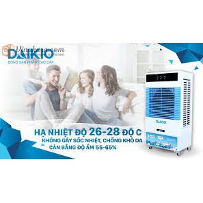 Máy làm mát không khí Daikio DKA-06000A làm mát nhanh, tiết kiệm điện, hàng hính hãng Nhật Bản