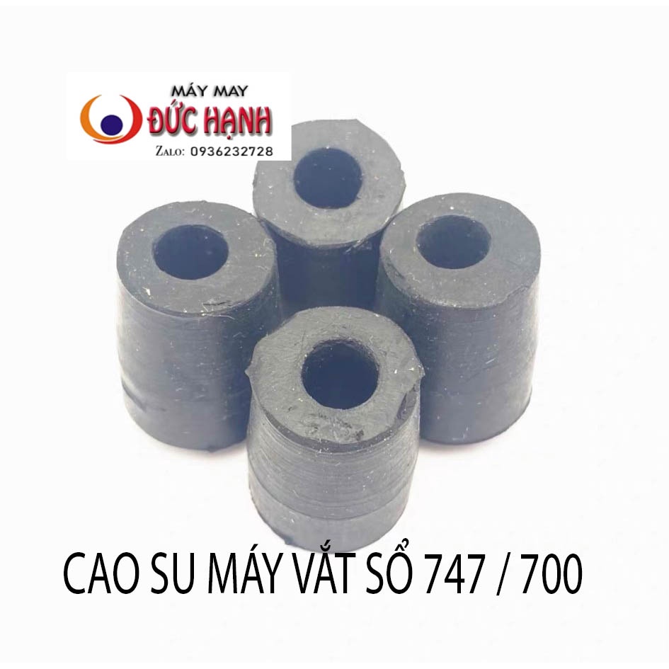 Bộ cao su lót chân đế máy vắt sổ Siruba và Pegasus -  4 cái