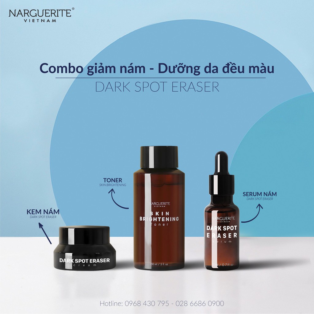 KEM GIẢM NÁM, TÀN NHANG, NGĂN NGỪA LÃO HÓA DARK SPOT ERASER CREAM NARGUERITE( 15g )