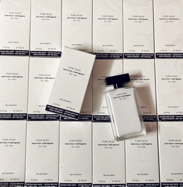 💖 𝘽𝘼𝙈𝘽𝙄 💖 Mẫu thử nước hoa Narciso Rodriguez For Her Pure Musc 10ml