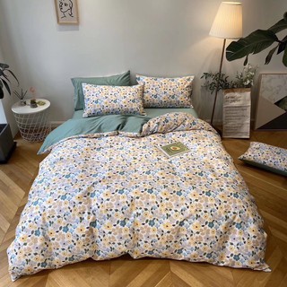 [COTTON 51-60] Bộ Chăn Ga Gối 4 Món 100%