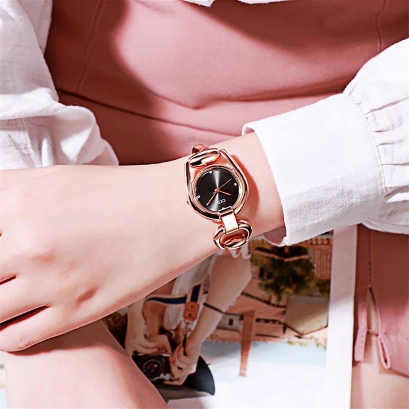 Đồng hồ đeo tay GEDI 2980 thời trang bằng thép không gỉ dành cho nữ