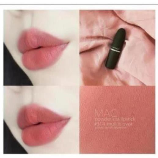 💄💄Son MAC Mull It Over 314 Powder Kiss - Màu Hồng Nude | BigBuy360 - bigbuy360.vn
