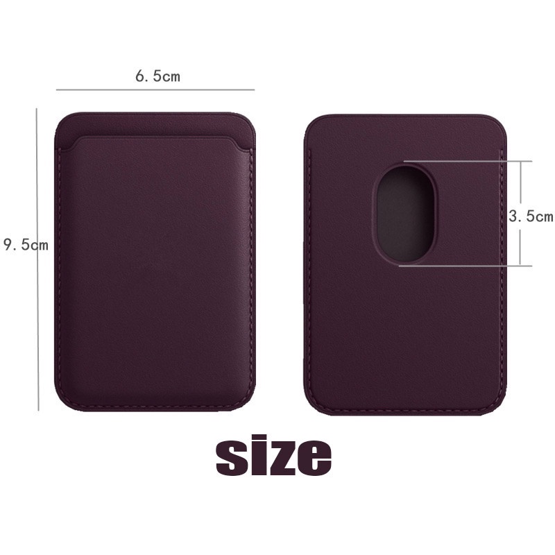 Ốp điện thoại da có ngăn đựng thẻ thích hợp cho Iphone 12 13 Mini Pro Max
