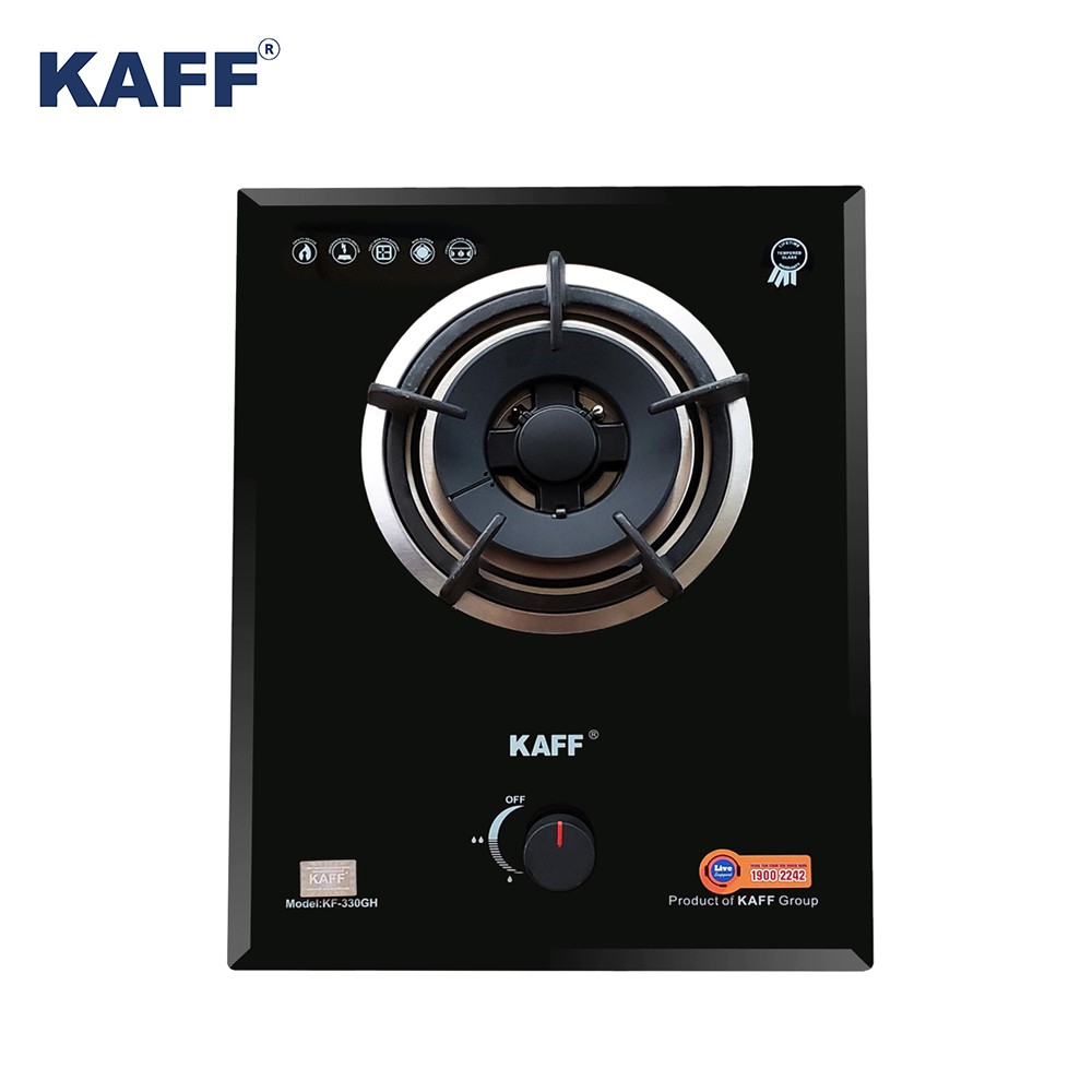 Bếp gas âm 1 lò Domino KAFF KF-330GH