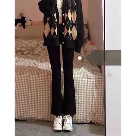 Quần Jean Lưng Cao Phong Cách Hàn Quốc Thời Trang Cho Nữ