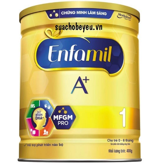 Sữa Enfamil A+Số 1, 0-6 Tháng