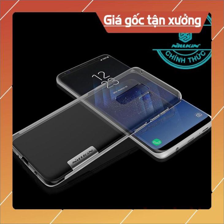 Ốp lưng Samsung Galaxy S9 Plus dẻo silicon chính hãng Nillkin chống trầy hạn chế ố vàng mỏng 0.6 mm