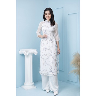 Áo dài cách tân nữ lụa tơ