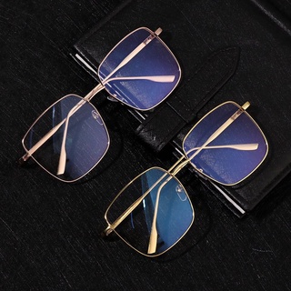 Kính gọng Mắt vuông Kim loại KOREA Oversize Form to