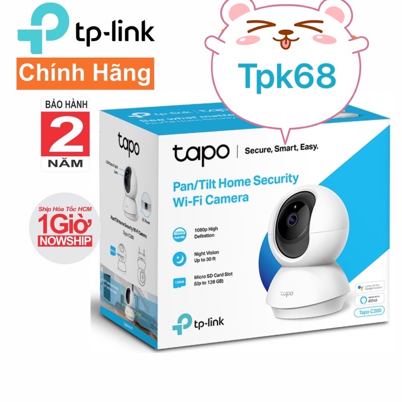 Camera IP TP LINK TAPO C200 full HD 1080P