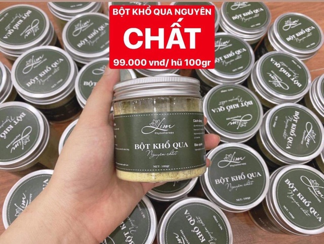 Bột mask khổ qua nguyên chất