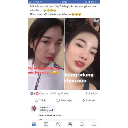 Bộ Kem Hoa Cúc Paujenpai Kem Dưỡng Da Xoá Mụn Nám Tàn Nhang Hiệu Quả