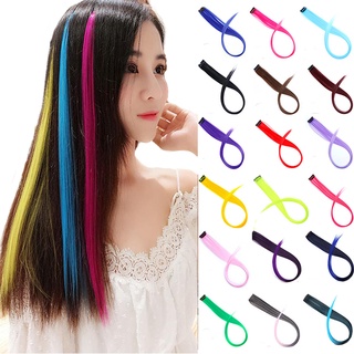 Tép tóc giả WIGSIN 20inch nối tóc độc đáo nhiều màu sắc tùy chọn thời trang sáng tạo