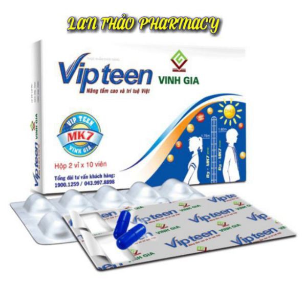 [chính hãng] VIPTEEN giúp trẻ phát triển chiều cao vượt trội giá tốt
