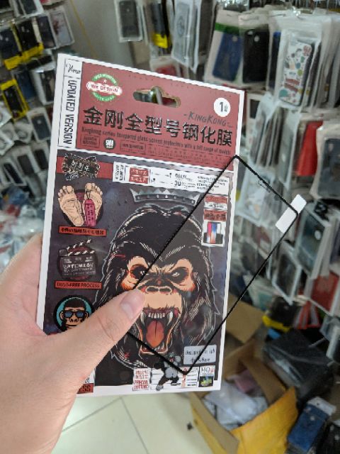 Cường lực Kingkong Redmi K30 / K30 Pro / K40 / Poco F3 / Poco X3 / K20 / K50 / K50 Gaming Full màn Full keo cao cấp