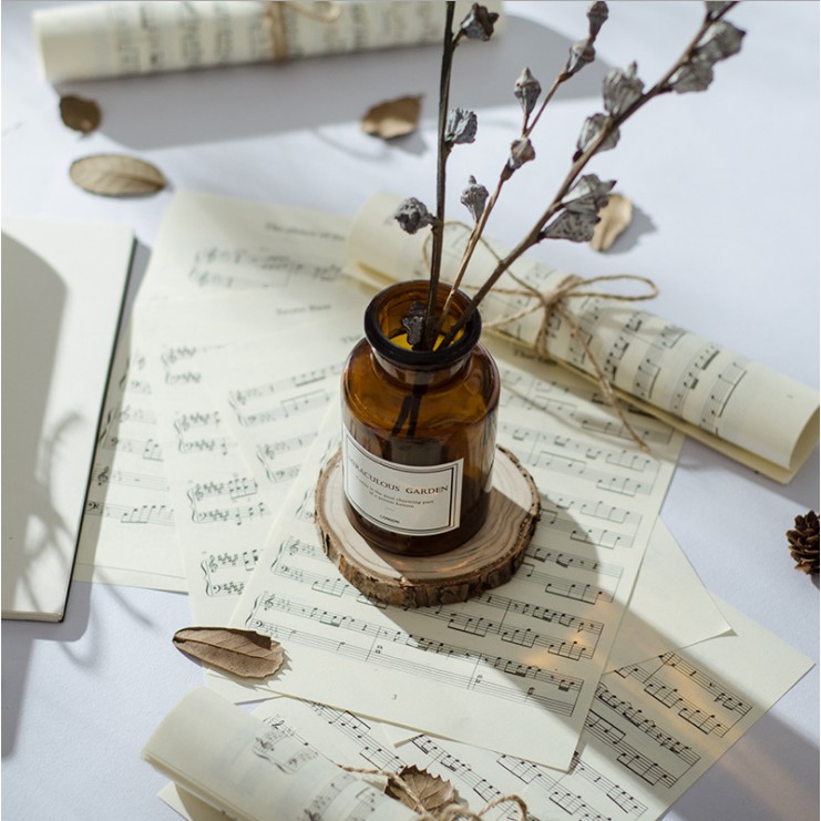 Giấy trang trí đa dụng họa tiết phong cách cổ điển xinh xắn tùy chọn