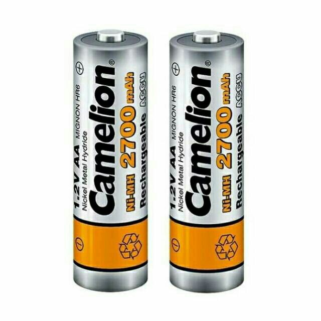 Pin sạc AA Camelion 2700mAh {1vỉ 2viên}