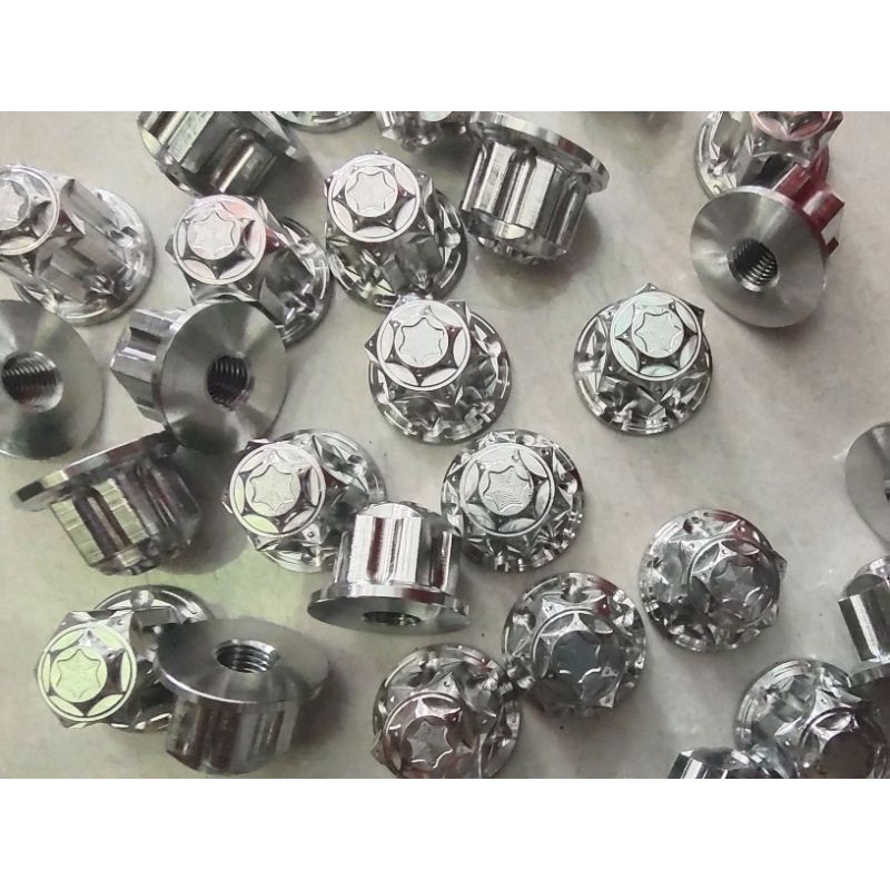 Tán 10 12 14 ly  gắn chân phuộc,cốt bánh siêu đẹp chuẩn inox 304