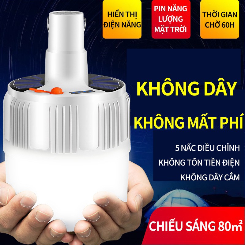 Bóng Đèn Tích Điện, Bóng Đèn Led Sạc Tích Điện Đa Năng