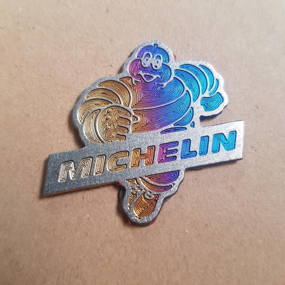 [GIÁ GỐC]  TEM DÁN TRANG TRÍ XE MÁY HÌNH MICHELIN TITAN ĐỘC ĐÁO TRANG TRÍ XE MÁY