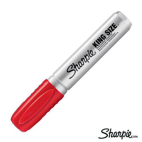 Bút đánh dấu công nghiệp chuyên dụng Sharpie Pro King Size Màu đỏ