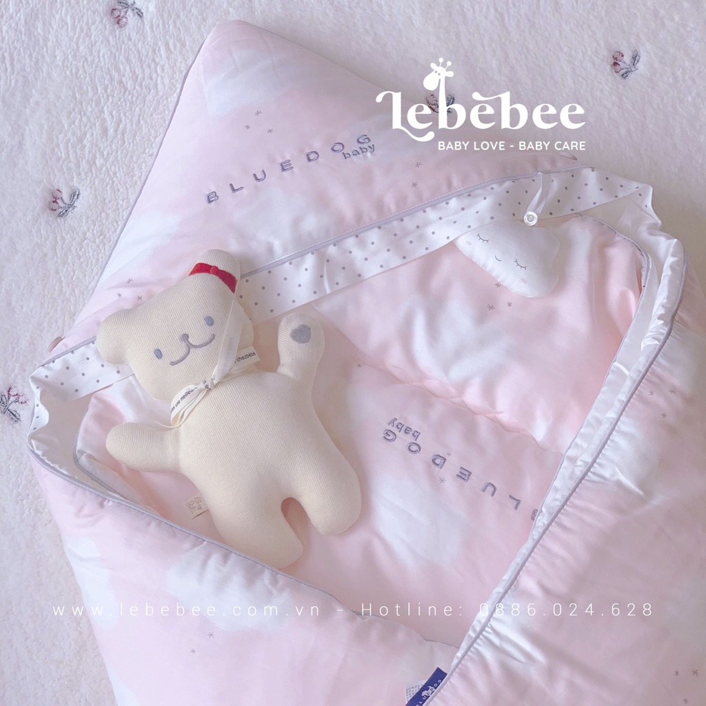 Chăn Hàn Quốc Bluedog cho bé từ sơ sinh 95cmx95cm