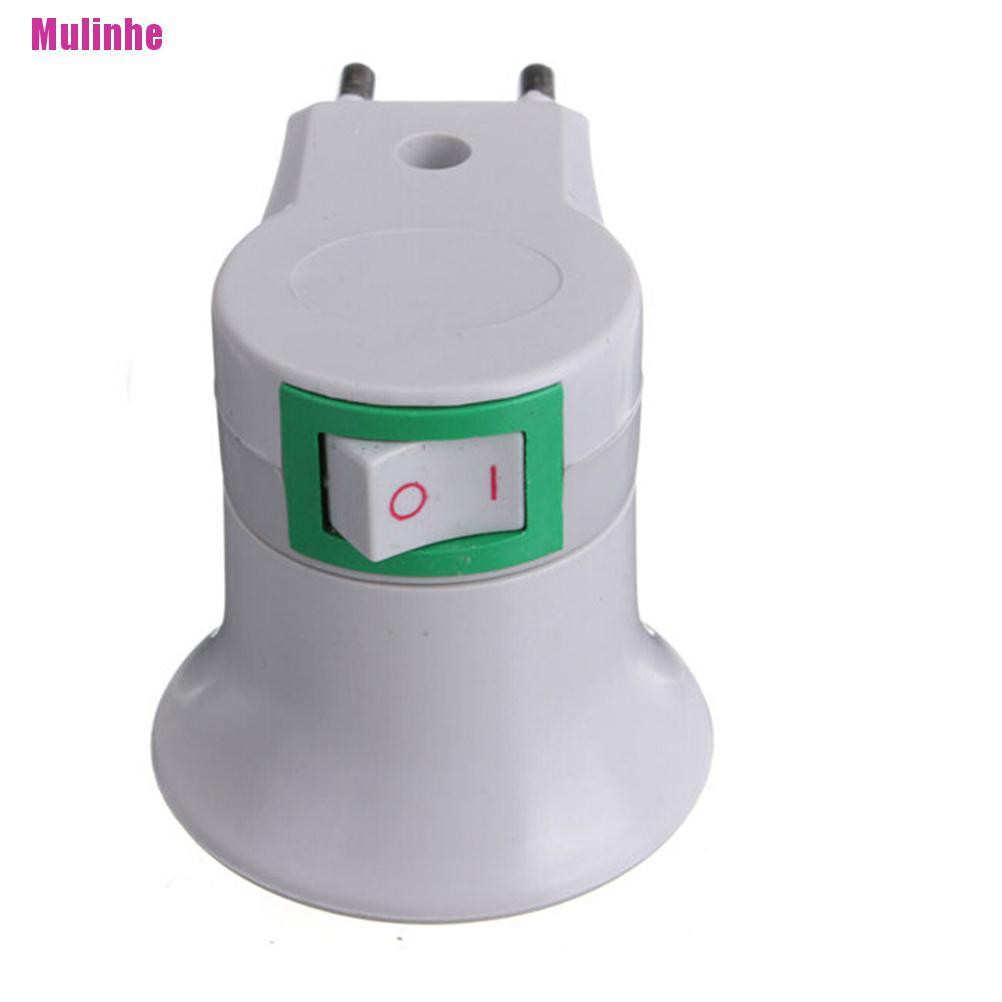 Đuôi Đèn LED E27 Chuyển Đổi Phích Cắm Sang EU Tiện Dụng
