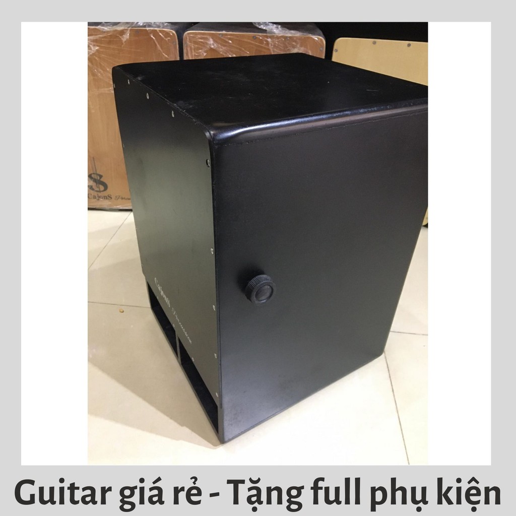 Trống cajon cao cấp mã PRO004 màu tối giá rẻ