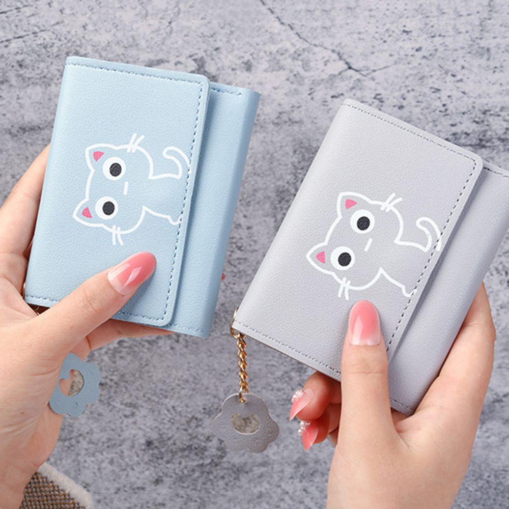 Ví Nữ Lấp Lánh Đính Núm Tua Xinh Xắn