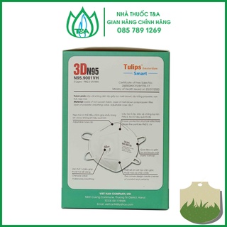 Khẩu trang y tế 3DN95 (có van) -  Face Mask
