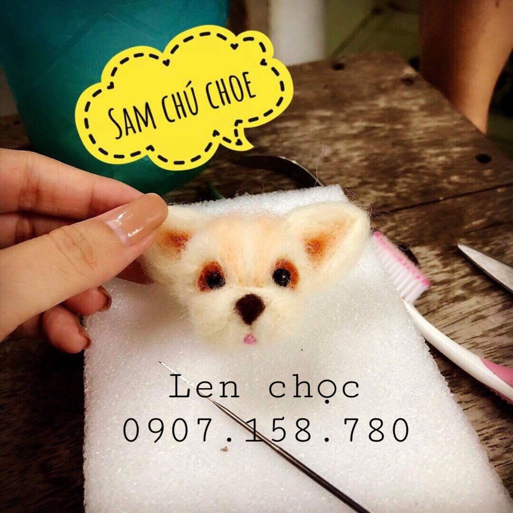 LEN CHỌC BỊCH 5 Gram + PHỤ KIỆN LEN CHỌC