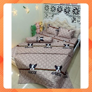 Chăn ga gối Cotton poly 5 món