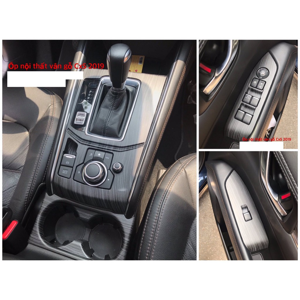 Ốp nội thất Mazda CX5 2018-2021 vân gỗ