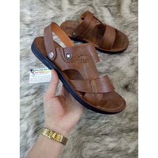 Dép da nam cao cấp DK 2