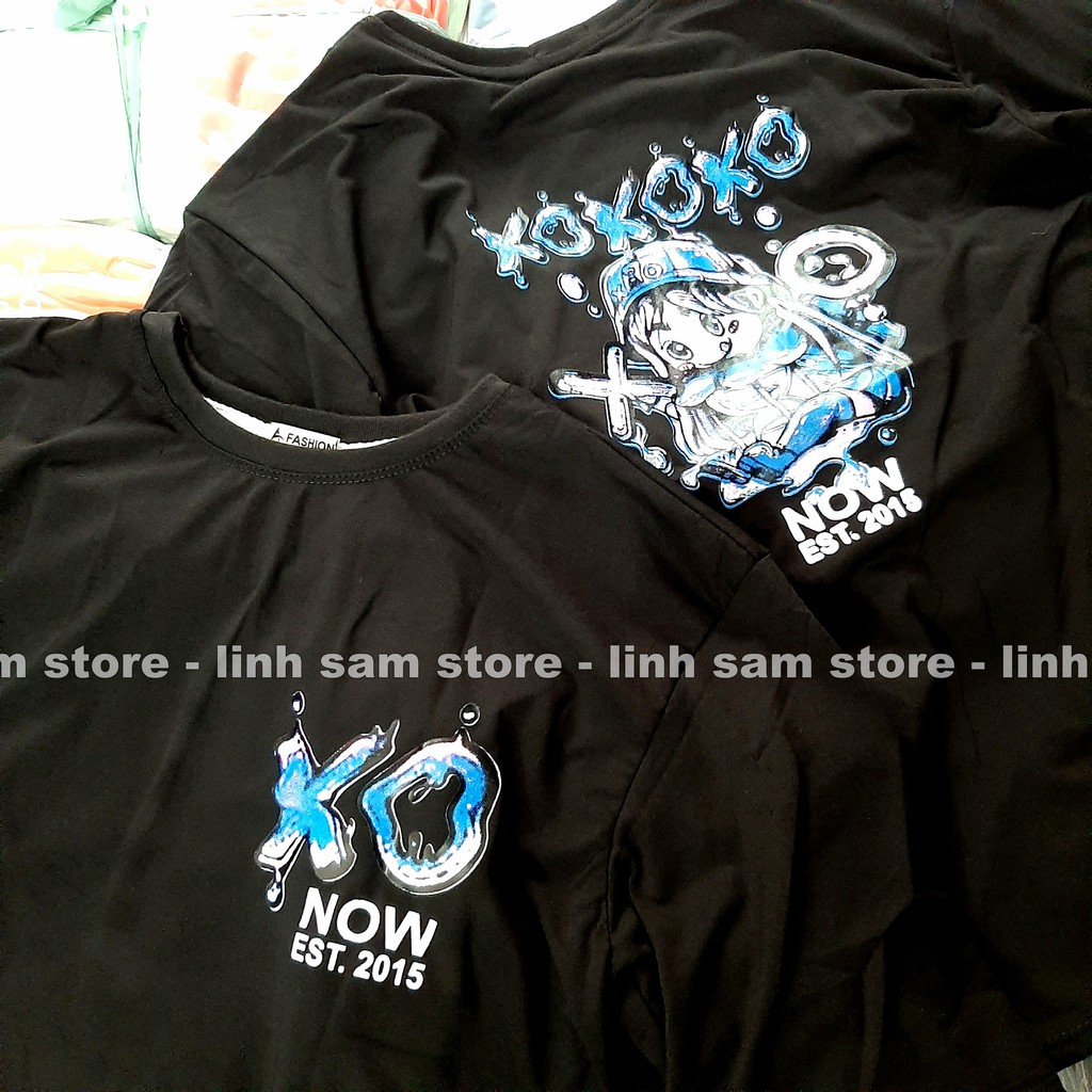 Áo thun tay lỡ nam nữ SAM CLO phông form rộng Unisex, mặc cặp, nhóm, lớp in hình cô gái chữ NOW CARO XO | BigBuy360 - bigbuy360.vn