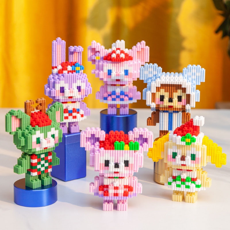 Đồ Chơi Lắp Ráp Lego Mini Hình Nhân Vật Disney Dễ Thương Cho Bé