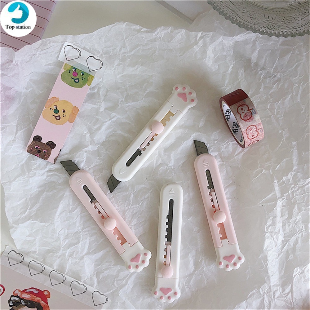 Dao Cắt Giấy Mini Hình Móng Mèo