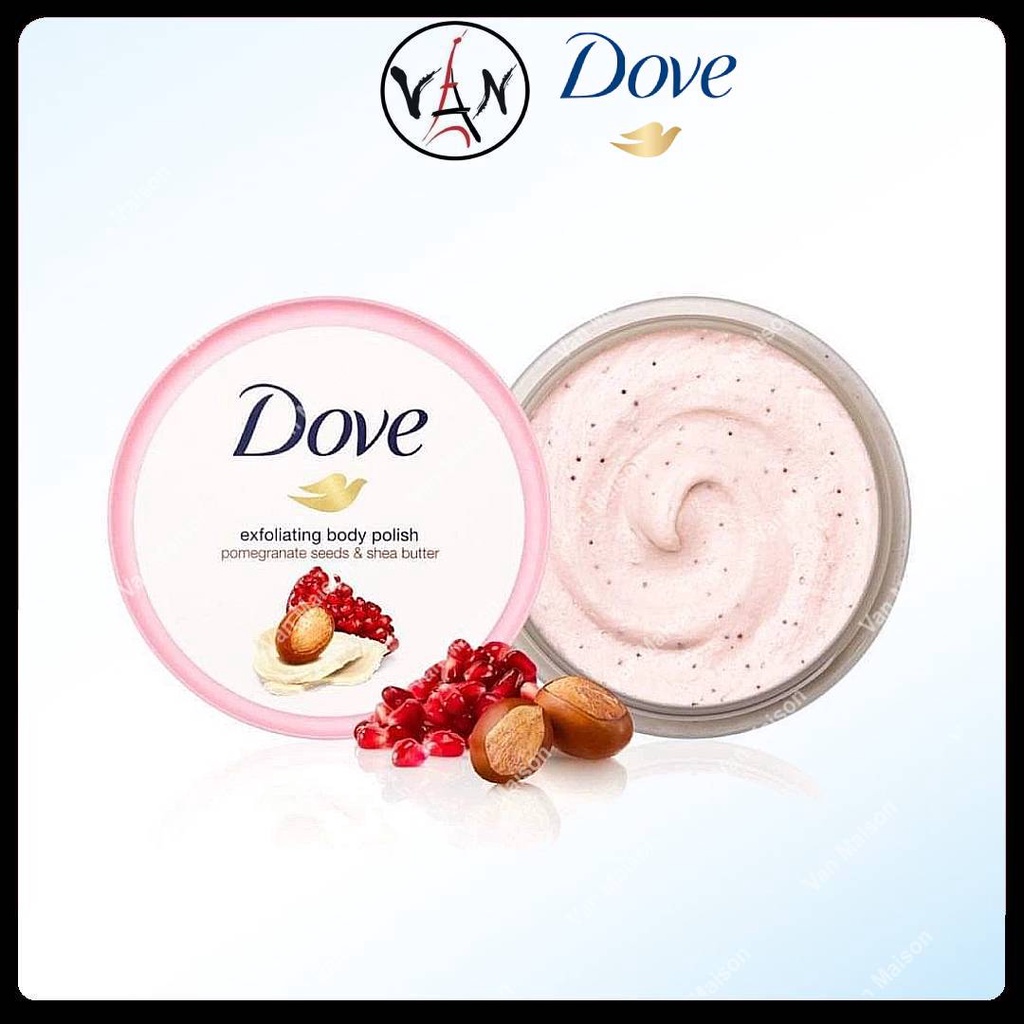 Tẩy tế bào chết body Dove Exfoliating Body Polish  225ml
