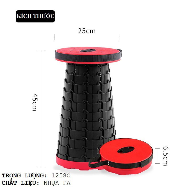 Ghế xếp gấp gọn tiện lợi khi đi du lịch cắm trại | BigBuy360 - bigbuy360.vn