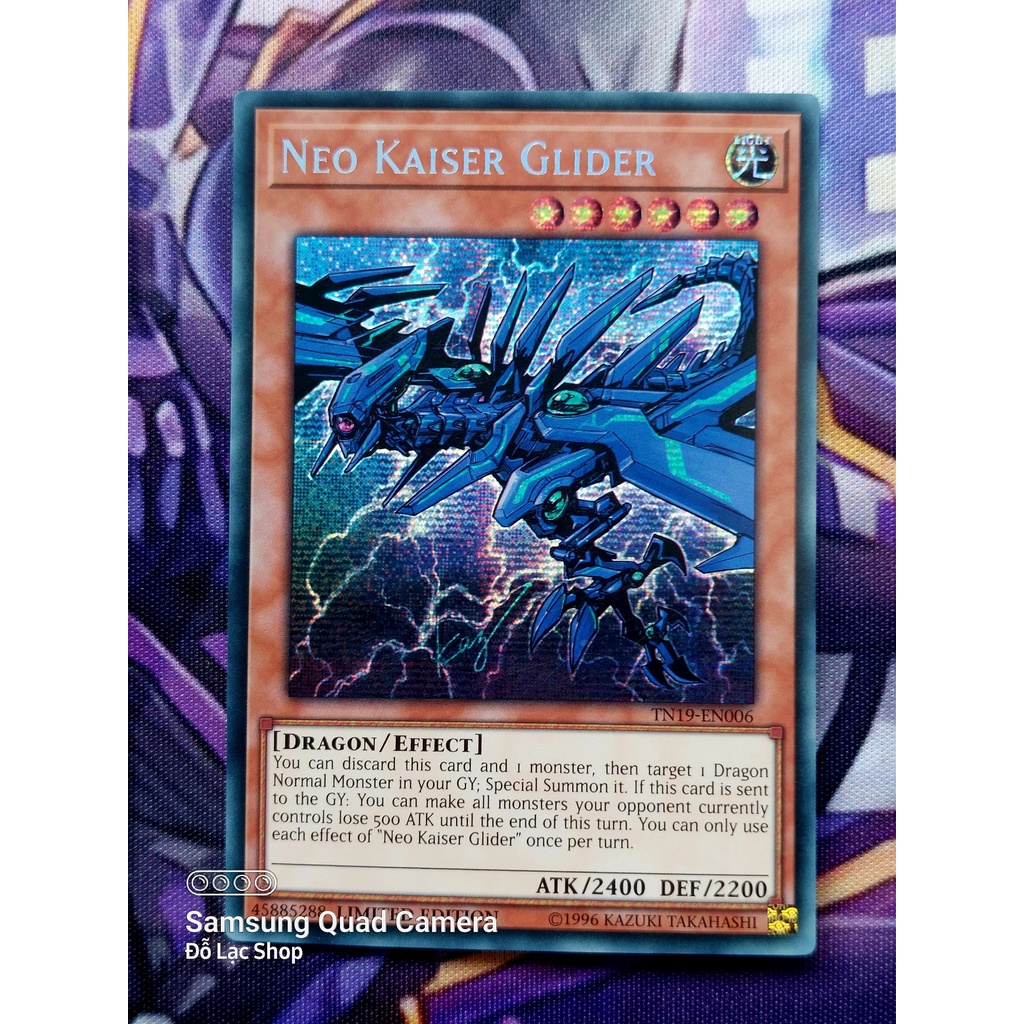 THẺ BÀI YUGIOH Monster Neo Kaiser Glider - Secret Rare