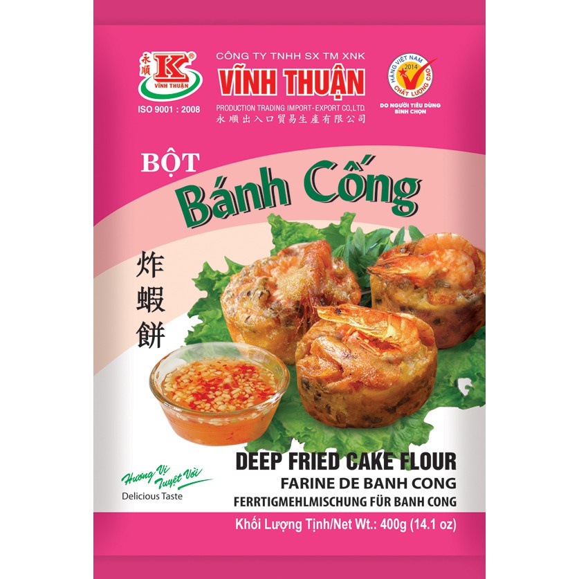 bột bánh cống vĩnh thuận 400g