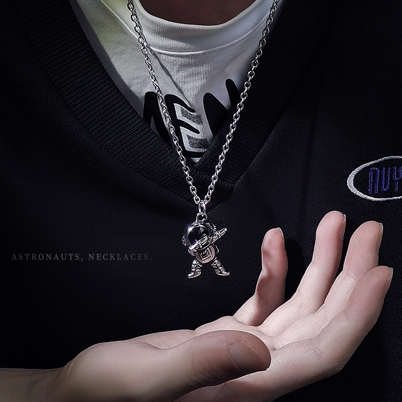 Vòng cổ Mặt Hình Phi Hành Gia Phi Hành Gia Độc Đáo